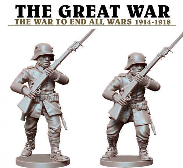 Plastic World War 1 Germans - Karwansaray Publishers