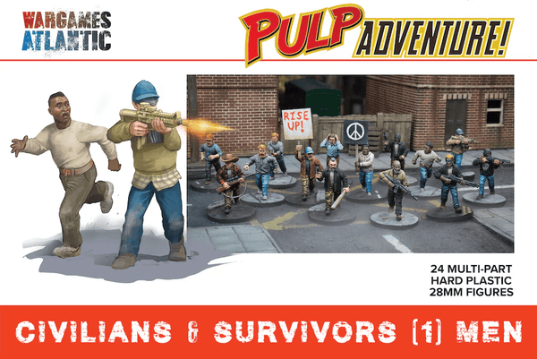 Preview 28mm civilians and survivors - Karwansaray Publishers