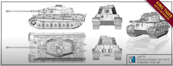 Preview of 1/56 plastic King Tiger - Karwansaray Publishers