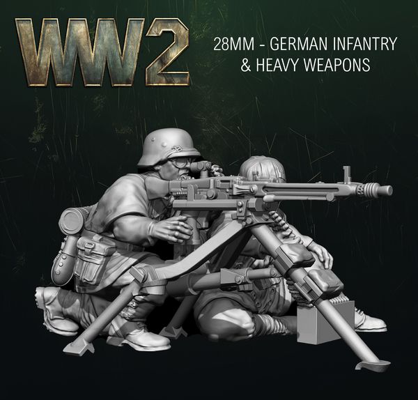Preview of Victrix plastic German heavy weapon teams - Karwansaray Publishers