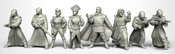 Pulp Sci-fi heroes and villains Kickstarter - Karwansaray Publishers