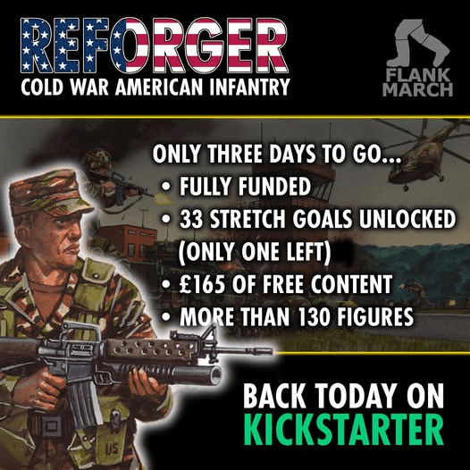 Reforger - 1980s US Army STL Kickstarter update - Karwansaray Publishers