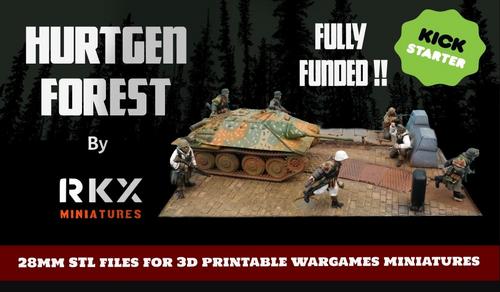 RKX's Hurtgen Forest Kickstarter in last 24 hours - Karwansaray Publishers