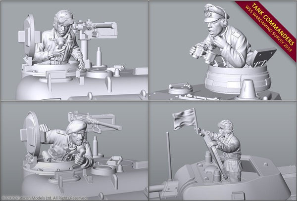Rubicon Tank Commanders for Great Wargaming Survey - Karwansaray Publishers