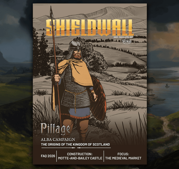 Shieldwall magazine for Pillage - Karwansaray Publishers