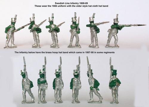 Swedish Napoleonic Infantry - Karwansaray Publishers