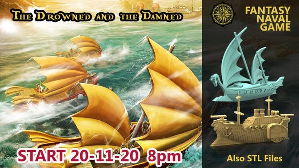 The Drowned and the Damned Kickstarter - Karwansaray Publishers
