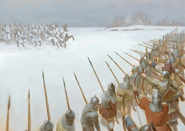 The Lake Chud Battle in 1242 - Karwansaray Publishers