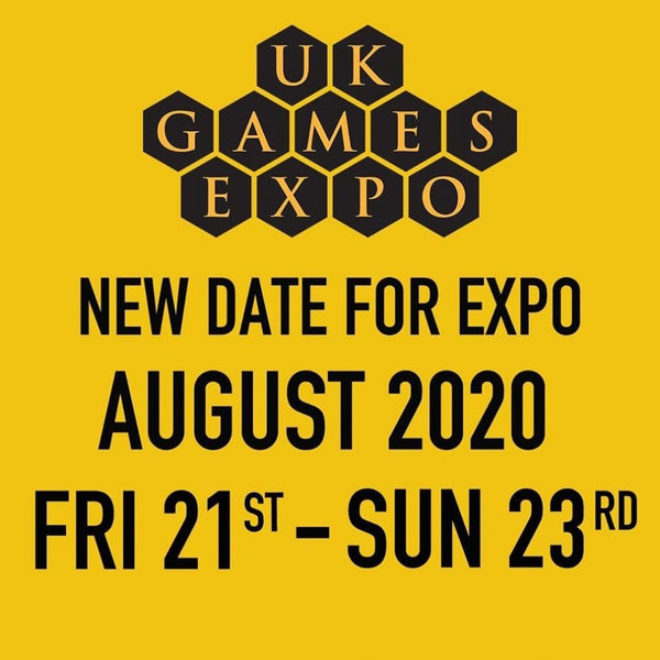UK Games Expo Postponed to August 21st- 23rd 2020 - Karwansaray Publishers