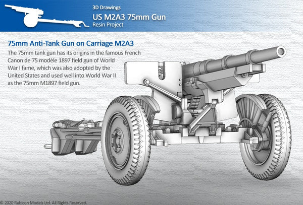 US M2A3 Antitank gun - Karwansaray Publishers