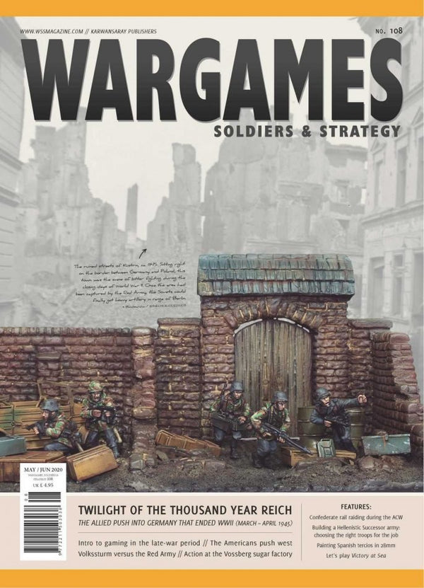 Wargames, Soldiers and Strategy 108 is now available in PDF - Karwansaray Publishers