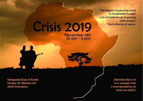Wargames, Soldiers and Strategy at Crisis 2019 - Karwansaray Publishers
