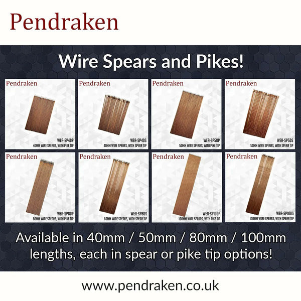 Wire spears now available from Pendraken - Karwansaray Publishers