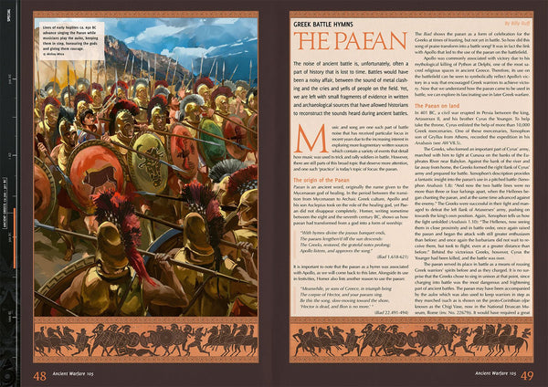 Ancient Warfare 105 (pre - order) - Karwansaray Publishers