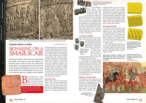 Ancient Warfare 105 (pre - order) - Karwansaray Publishers