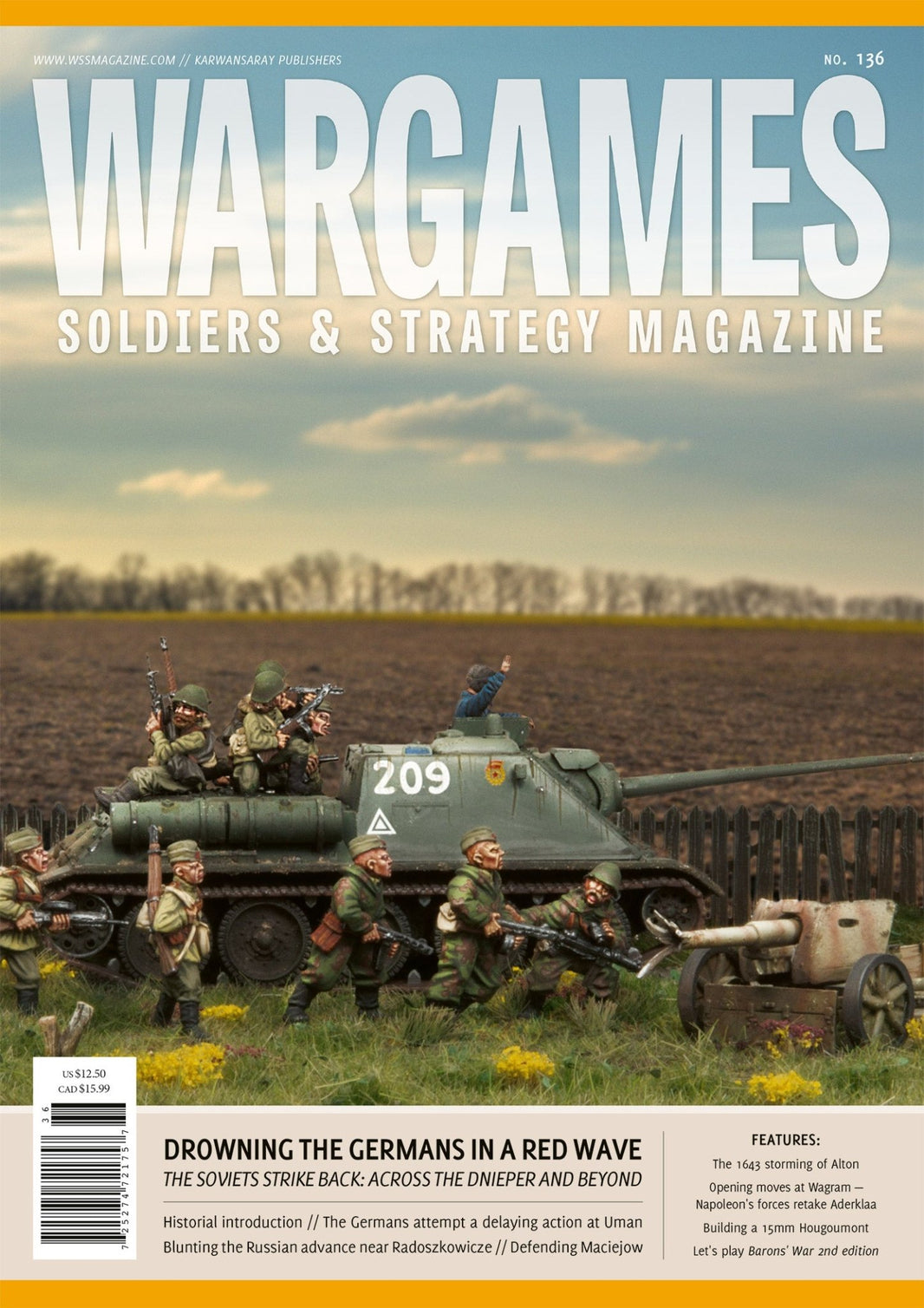 Strategy Magazine WSS Single Issue 136 - Wargames Soldiers Strategy Magazine