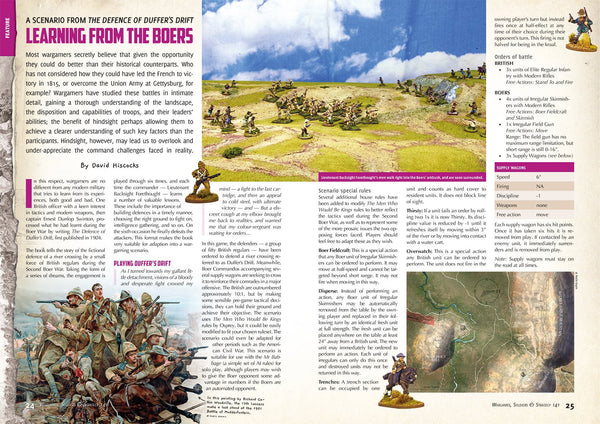 Wargames, Soldiers and Strategy 141 (pre-order)-Karwansaray Publishers