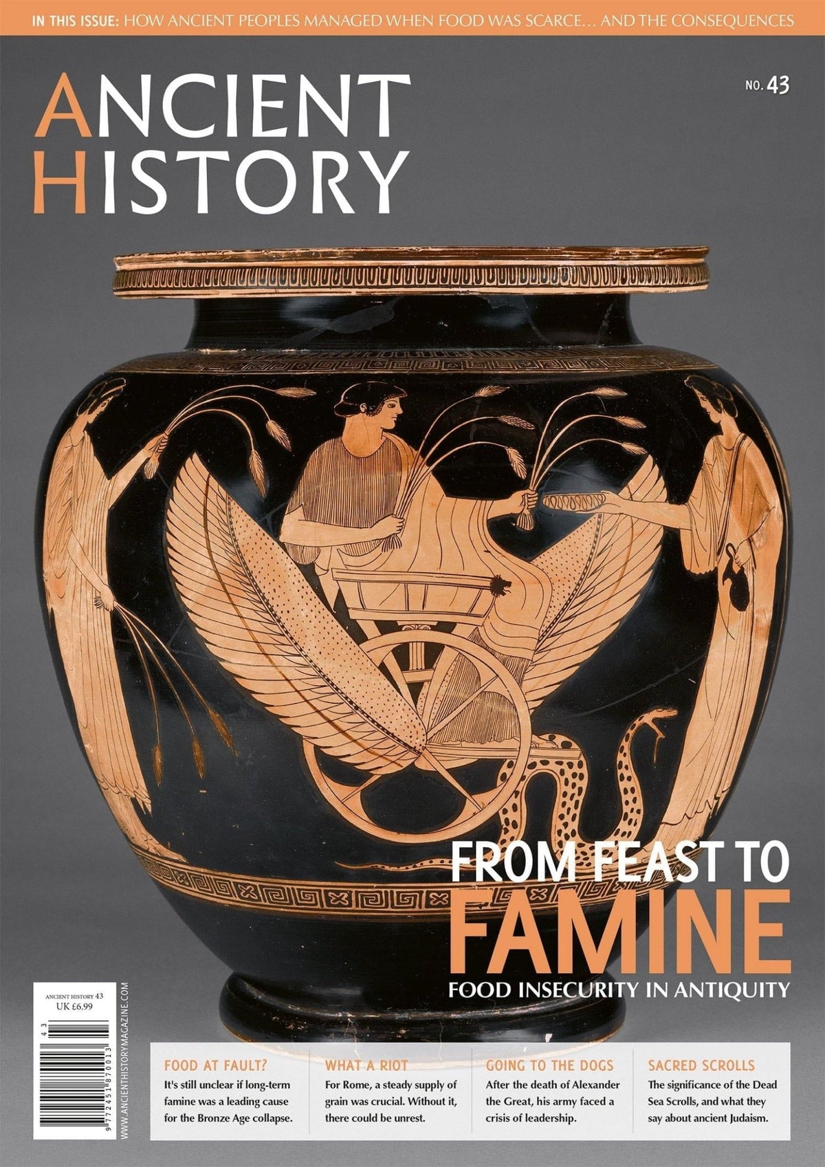History Magazine Abstract Ancient History Magazine Issue 43 - Explore Ancient Cultures
