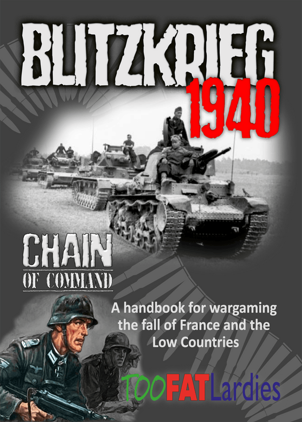 Blitzkrieg 1940 Handbook for Chain of Command-TooFatLardies