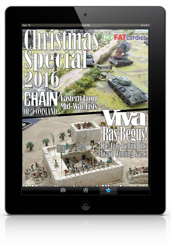 TooFatLardies Digital wargames rules Christmas Special 2016