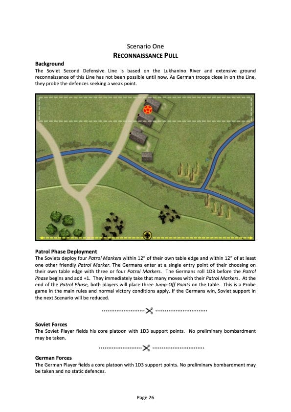 TooFatLardies Digital wargames rules Citadel, the Breakthrough (PDF)