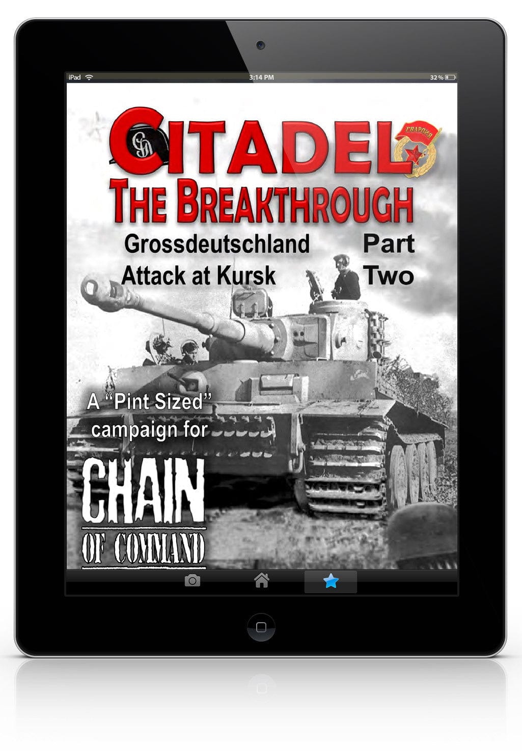 TooFatLardies Digital wargames rules Citadel, the Breakthrough (PDF)