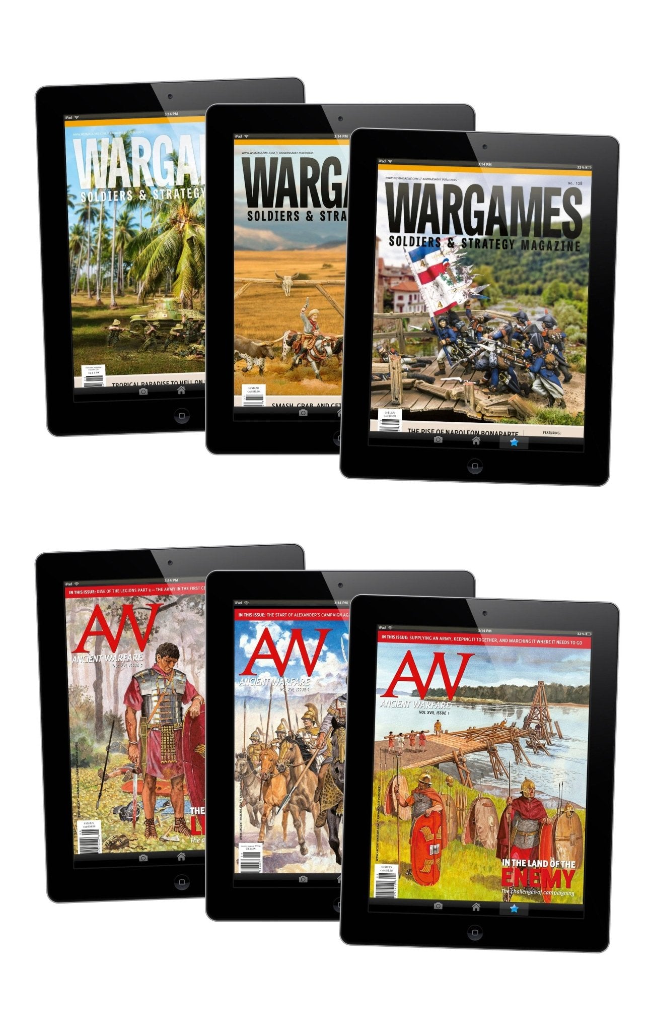 Digital Ancient Wargamer subscription-Karwansaray Publishers