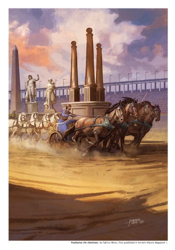Karwansaray BV Print, Paper, Poster Print: Porphyrius the charioteer