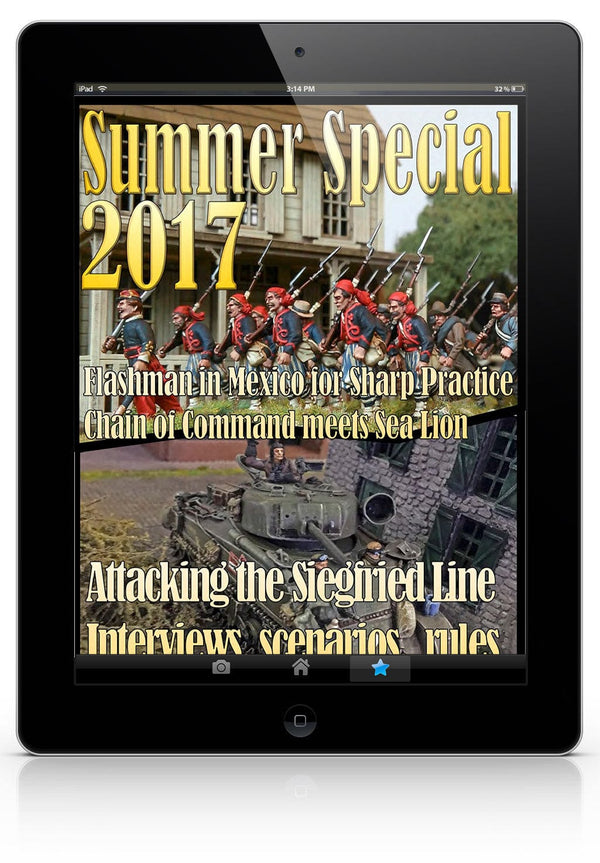 TooFatLardies Digital wargames rules Summer Special 2017