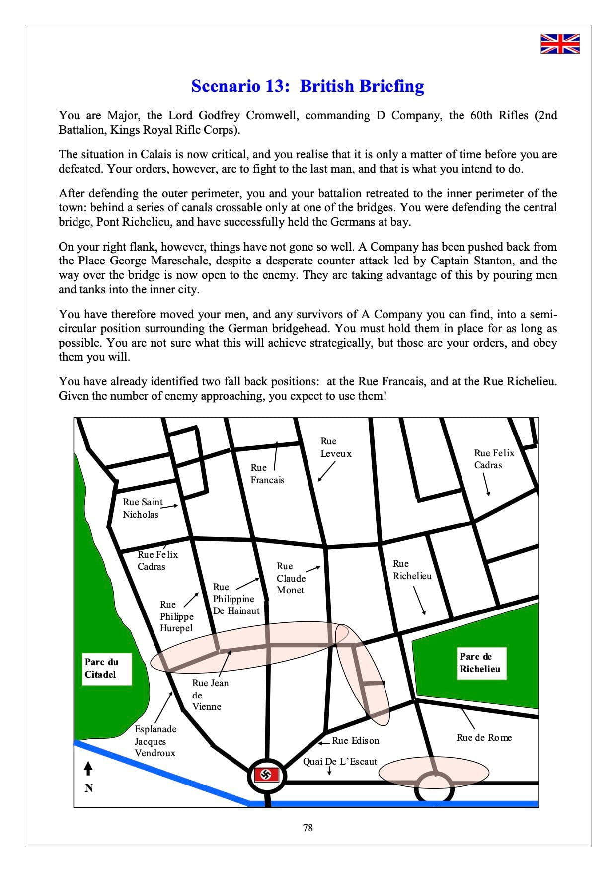 TooFatLardies Digital wargames rules The Defence of Calais