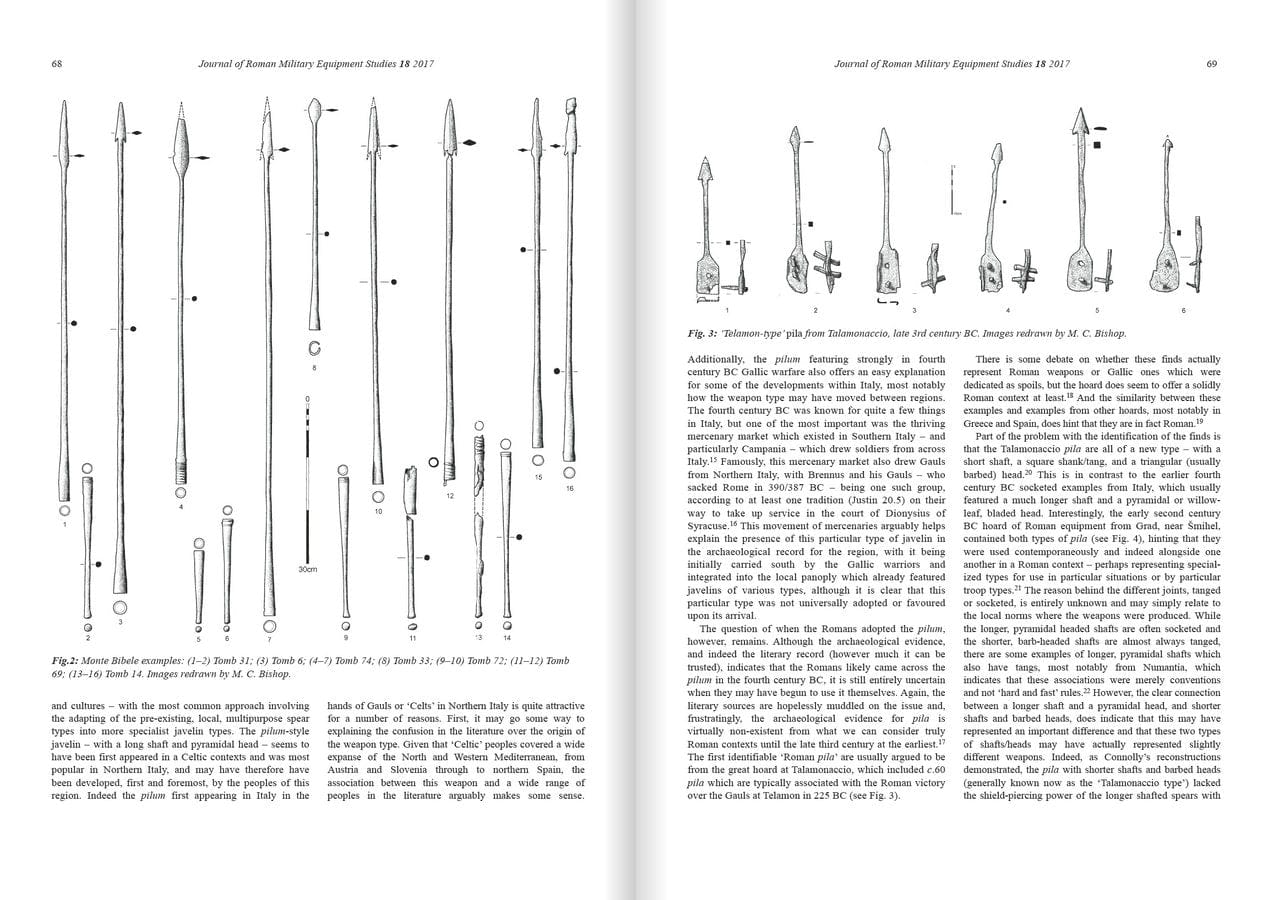 The Armatura Press JRMES The Journal of Roman Military Equipment Studies Volume 18 (2017)