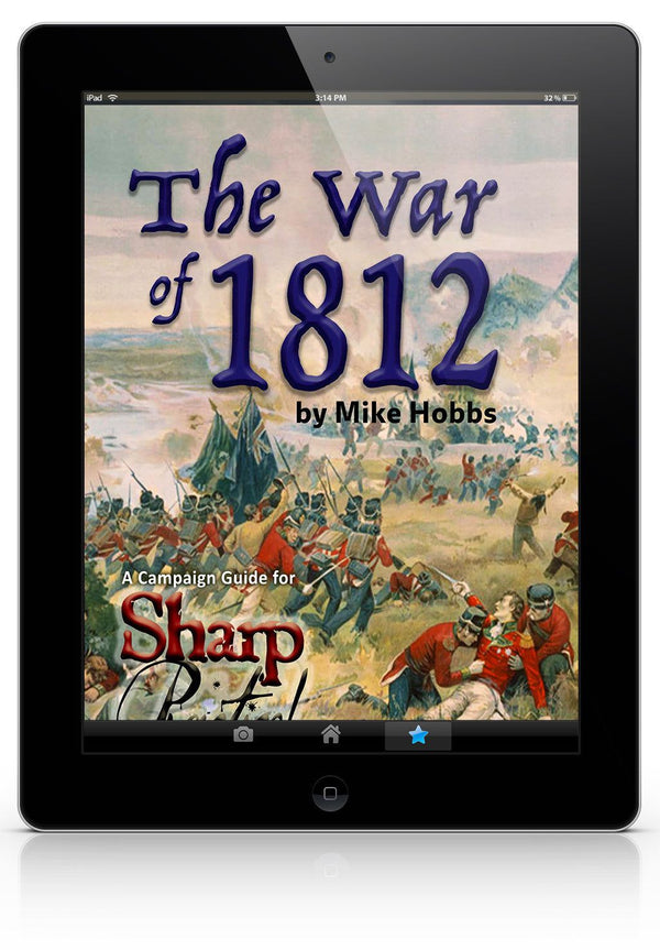 TooFatLardies Digital wargames rules The War of 1812 Campaign Guide (PDF)