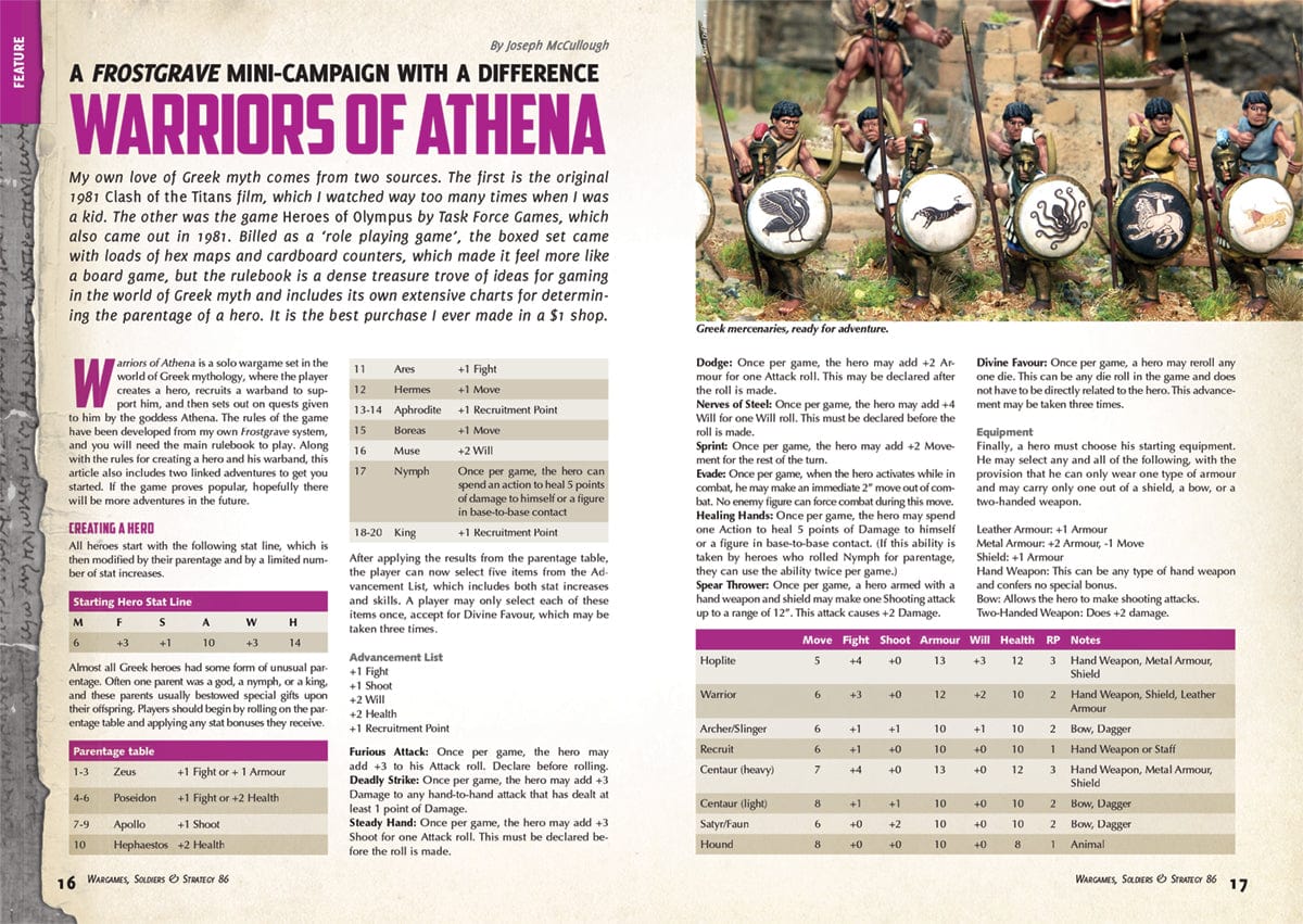 Karwansaray BV Print, Paper Wargames, Soldiers and Strategy 86