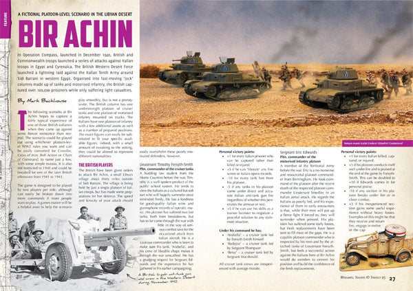 Karwansaray BV Print, Paper Wargames, Soldiers and Strategy 95