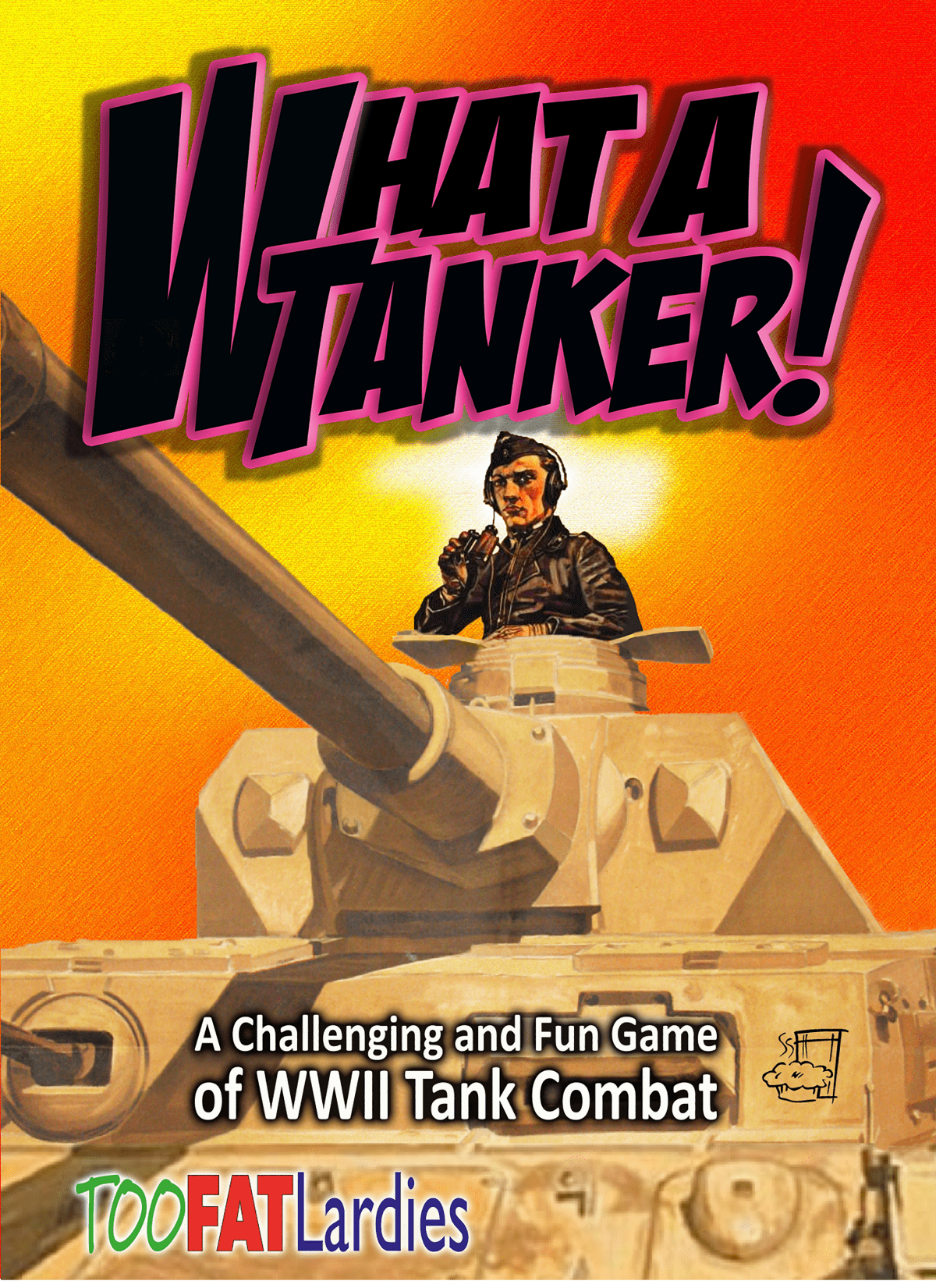 TooFatLardies Print, Paper What a Tanker